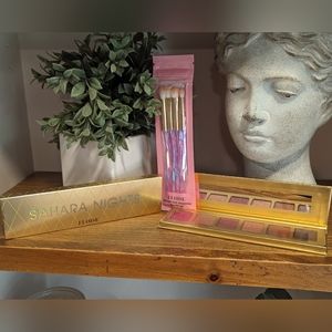 Eloise Bundle of Sold Out Sahara Nights Eyeshadow Palette + Eyeshadow Brushes